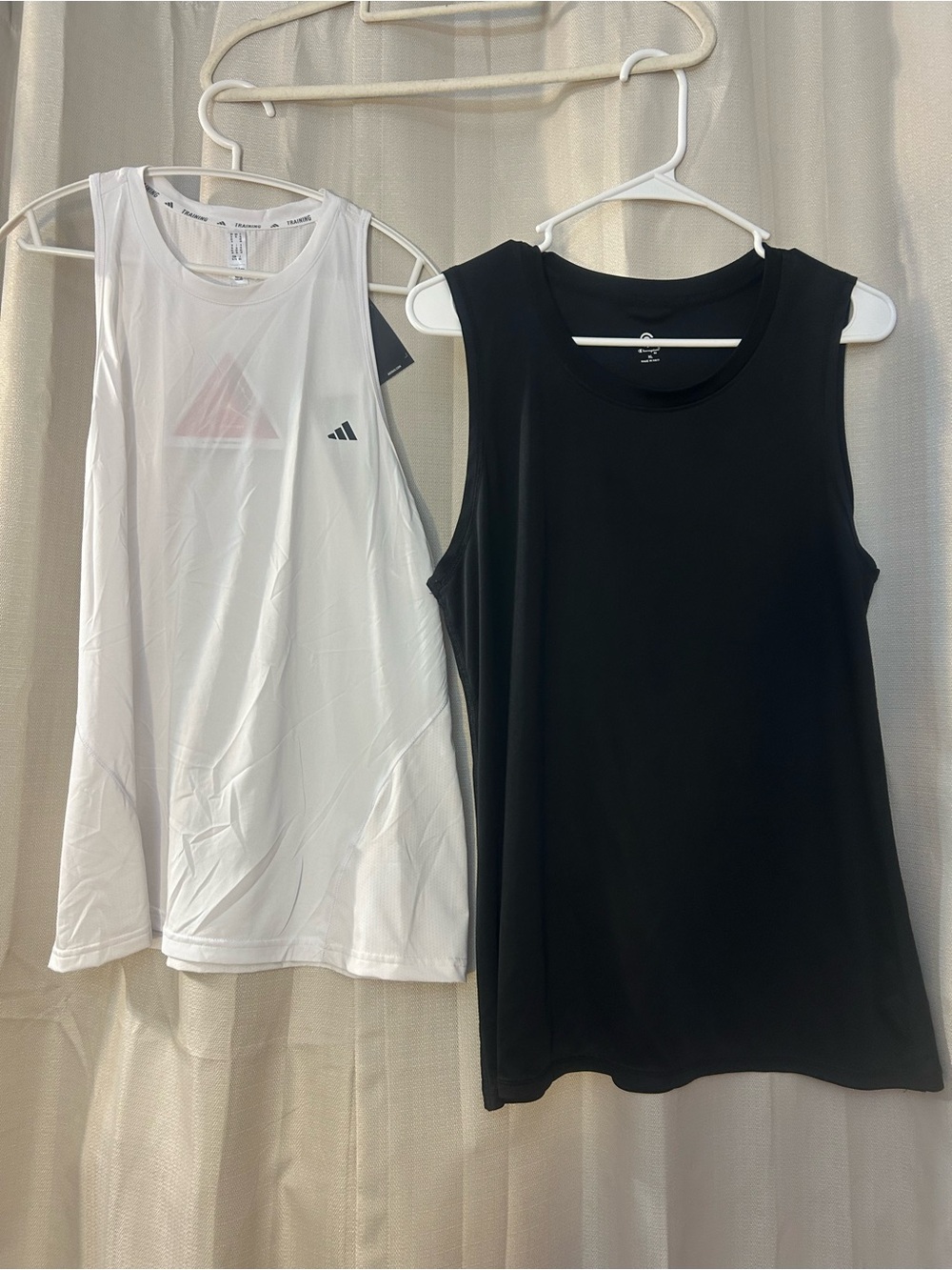 Adidas & Champion Women's XL Athletic Tank
Top Bundle | 2-Pack | NWT + EUC